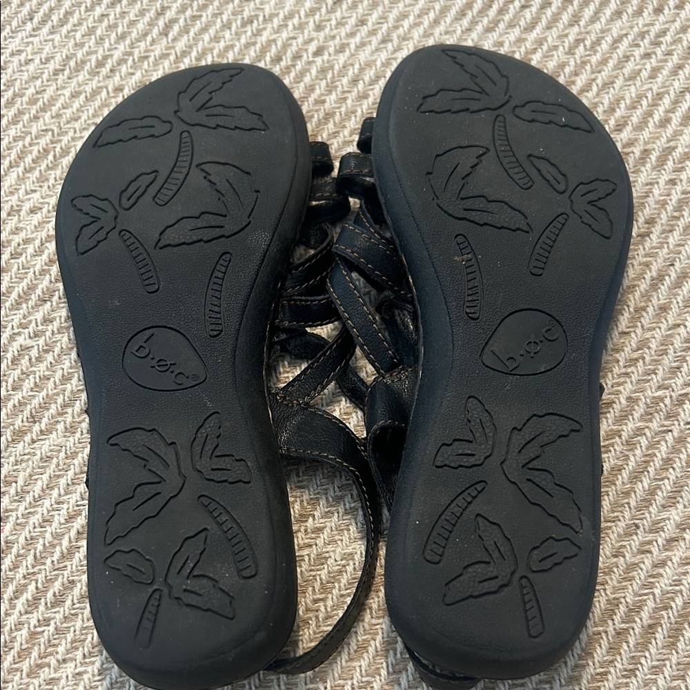 B.O.C. Born Women’s Black Strappy Comfort Sandals Size 9 - Picture 10 of 10